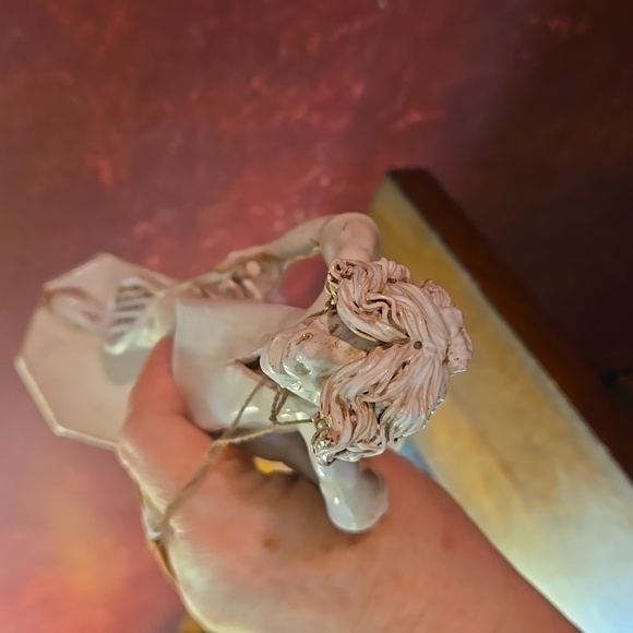 RARE:Vtg MCM 1960s Dino Bencini Ceramic Folk Art Figurine  Tennis Player- #310 - Picture 11 of 11